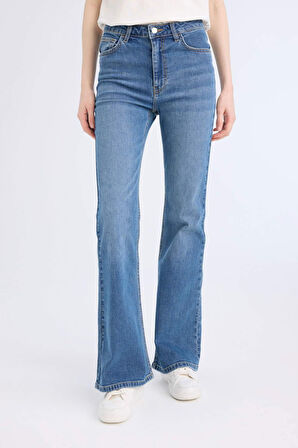 DeFacto Mia Yüksek Bel Geniş Paça Jean Pantolon D6640AX25SPNM28