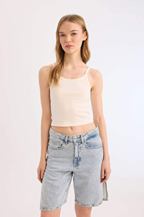 DeFacto Coool Fitted Fitilli Kaşkorse Askılı Atlet B0563AX25SMWT32