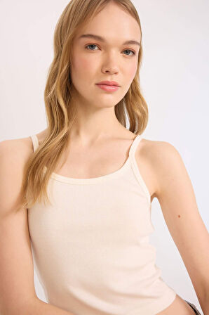 DeFacto Coool Fitted Fitilli Kaşkorse Askılı Atlet B0563AX25SMWT32