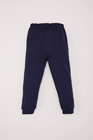 DeFacto Kız Bebek Pijama Takımı Uzay Baskılı Uzun Kollu Üst Beli Lastikli Uzun Alt D9073A525SPNV256