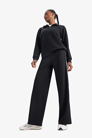 DeFactoFit Wide Leg Geniş Paça Standart Boy Modal Sporcu Pantolon