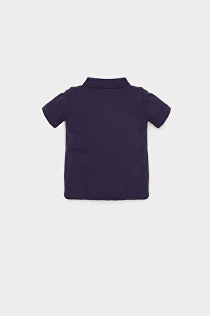Erkek Bebek Pike Kısa Kollu Polo Tişört