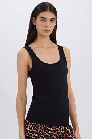 DeFacto Regular Fit Pamuklu Atlet-Fall in Love R9041AZ25SPBK81