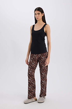 DeFacto Regular Fit Pamuklu Atlet-Fall in Love R9041AZ25SPBK81