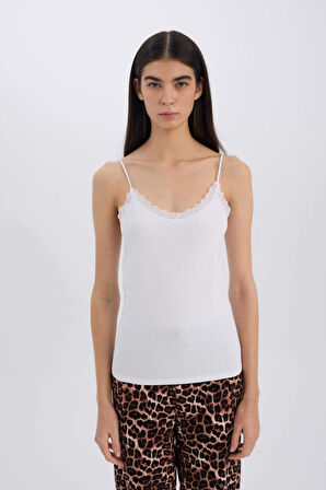 DeFacto Regular Fit Pamuklu Atlet-Fall in Love Y5360AZ25SPWT34