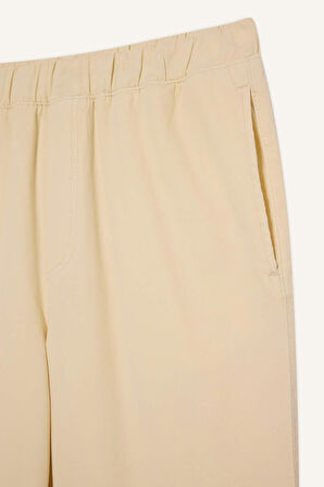 DeFacto Bol Rahat Kesim Wide Leg Yazlık Keten Pantolon C2727AX25SPBG760