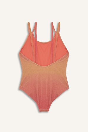 Kız Çocuk Degrade Baskılı Mayo