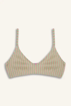 Çizgili Bikini Takımı Kız Çocuk