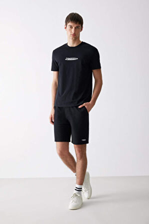 DeFacto Beli Bağcıklı Dar Paça Şort E5843AX25SMBK81