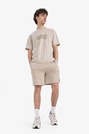 DeFacto Beli Bağcıklı Dar Paça Şort E5843AX25SMBG170