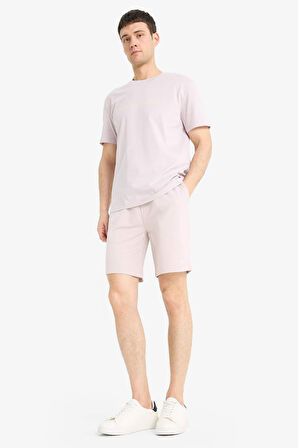 Beli Bağcıklı Dar Paça Şort