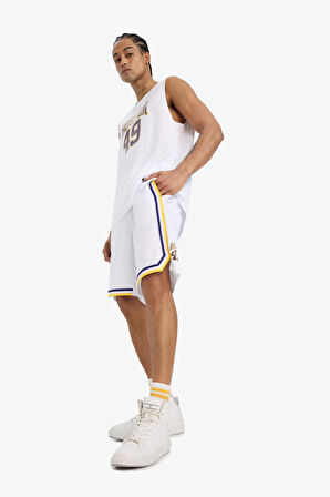 DeFactoFit Hızlı Kuruyan Standart Fit Sporcu Esnek Bantlı Paça Şort