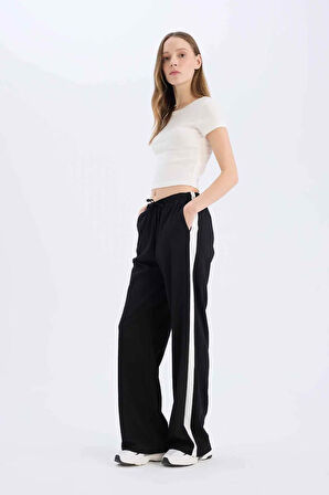 Coool Wide Leg Cepli Normal Bel Geniş Paça Pantolon