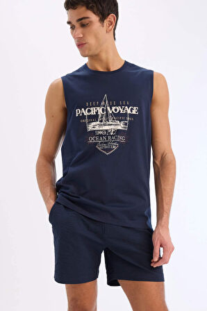 DeFacto File Astarlı Önü Düğmeli Kısa Boy Deniz Şortu E0904AX25HSNV256