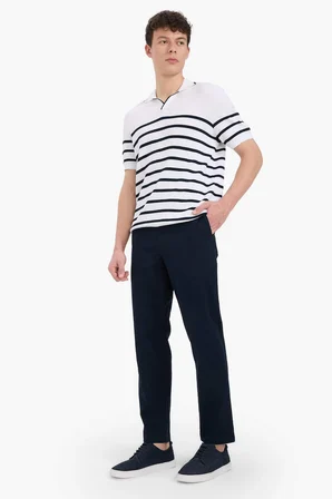 DeFacto Regular Fit Normal Kesim Cepli Düz Paça Chino Pantolon D7349AX25AUNV91