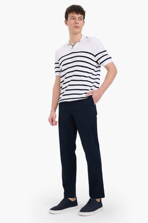 DeFacto Regular Fit Normal Kesim Cepli Düz Paça Chino Pantolon D7349AX25AUNV91