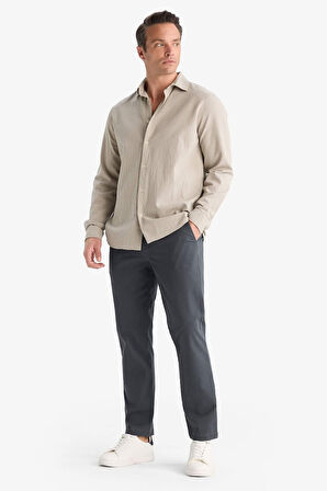 Regular Fit Normal Kesim Düz Paça Chino Pantolon