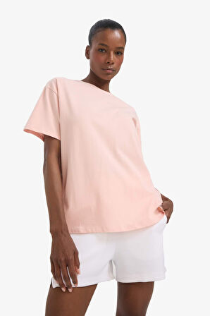 DeFactoFit Comfort Fit Bisiklet Yaka Sporcu Kısa Kollu Tişört E3494AX25SMPN243