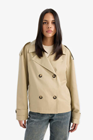 Regular Fit Trençkot