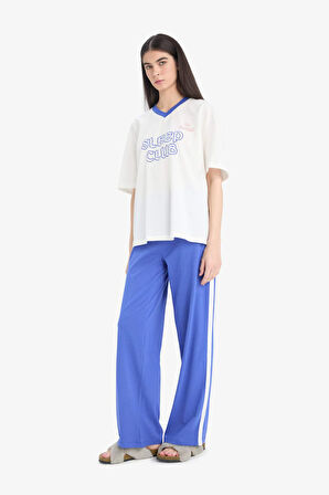 -Fall in Love Regular Fit Kısa Kollu 2'li Takım