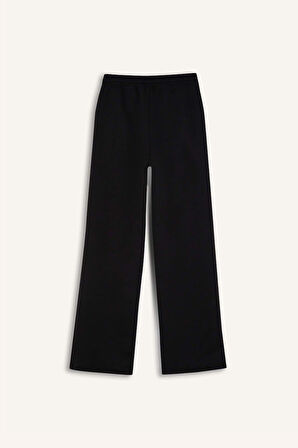 DeFacto Straight Fit Kalın Eşofman Altı Cepli Standart Boy E9617AX25SPBK81