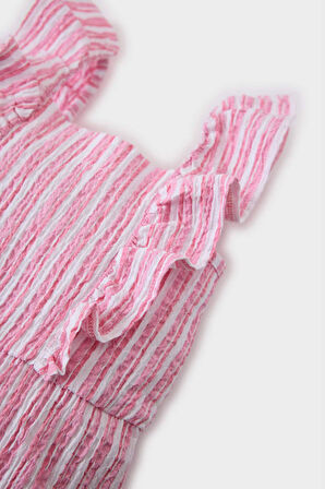 DeFacto Kız Bebek Çizgili Tulum E8391A525SMPN164