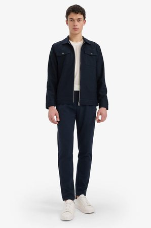 DeFacto Slim Fit Astarlı Fermuarlı Cepli Mevsimlik Mont D7533AX25AUNV106