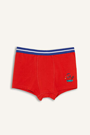 DeFacto Erkek Çocuk Desenli 3'lü Boxer E6878A825SPRD56