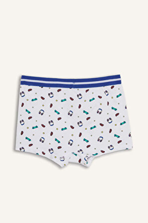 DeFacto Erkek Çocuk Desenli 3'lü Boxer E6878A825SPRD56