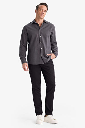 Slim Fit Dar Kesim Dar Paça Pantolon