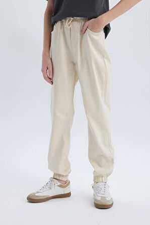 DeFacto Erkek Çocuk Jogger Fit Standart Paça Gabardin Pantolon D7795A825SPER139