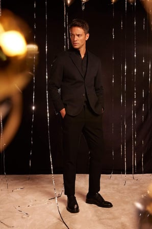 DeFacto Slim Fit Dar Kesim Astarlı Düğmeli Blazer Ceket N0503AZ25SPBK27