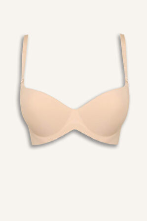 DeFacto Yarım Dolgulu Micro Dolgulu Push Up Tişört Bra-Fall in Love C1525AX25SPBG392