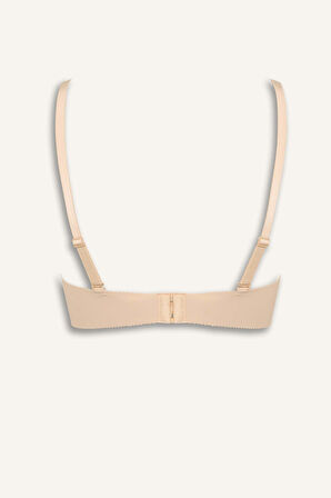 DeFacto Yarım Dolgulu Micro Dolgulu Push Up Tişört Bra-Fall in Love C1525AX25SPBG392