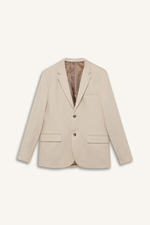 DeFacto Modern Fit Astarlı Blazer Ceket C5990AX25SPBG49