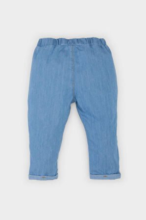 DeFacto Erkek Bebek Beli Lastikli Jean Pantolon E0833A525SPNM28