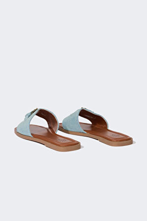 DeFacto Kadın Düz Taban Jean Terlik D8978AX25SMBE219