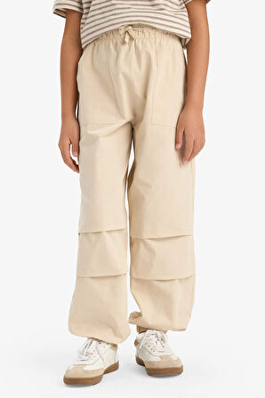 Kız Çocuk Paraşüt Jogger Paça Pantolon