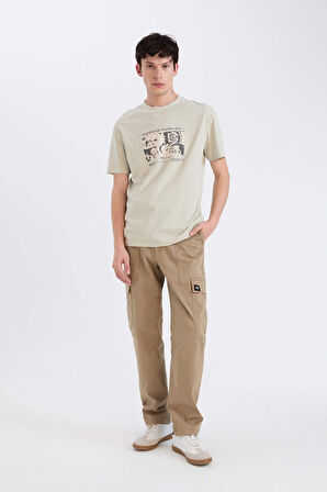 DeFacto %100 Pamuk Rick and Morty Regular Fit Bisiklet Yaka Kısa Kollu Tişört E0330AX25SPKH494