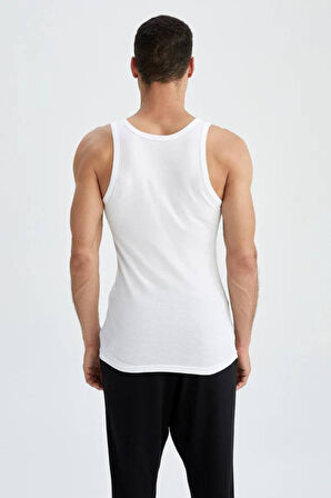 Slim Fit Dar Kesim Ribana 2'li Atlet