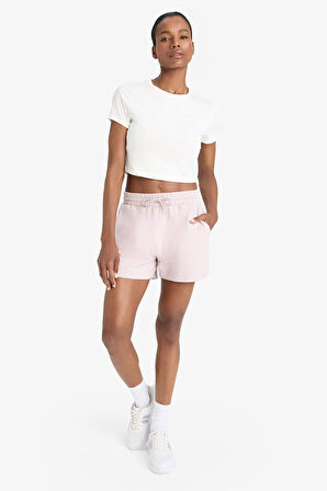 DeFactoFit Standart Fit Sporcu Kısa Paça Basic Düz Şort Z6696AZ25SMPR328