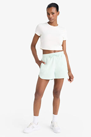 DeFactoFit Sporcu Kısa Paça Şort E3493AX25SMGN1113