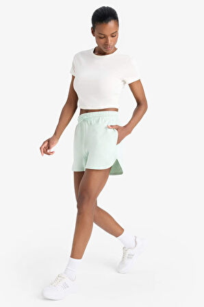 DeFactoFit Sporcu Kısa Paça Şort E3493AX25SMGN1113