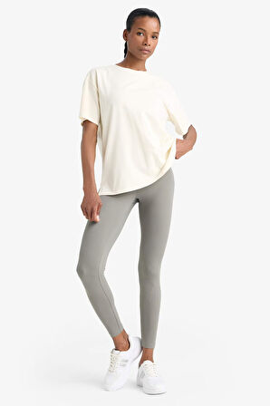 DeFactoFit Comfort Fit Bisiklet Yaka Sporcu Kısa Kollu Tişört E3494AX25SMBG700