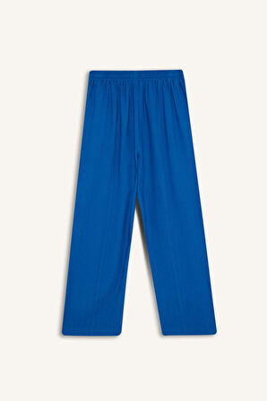 DeFacto Harem Keten Karışımlı Geniş Paça Pantolon D9732AX25SMBE43