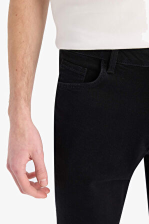 Slim Fit Dar Kesim Jean Bermuda