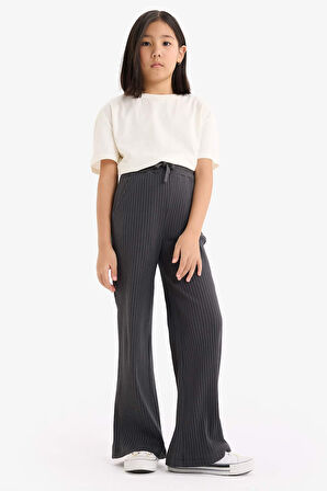 Kız Çocuk Wide Leg Geniş Paça Pantolon
