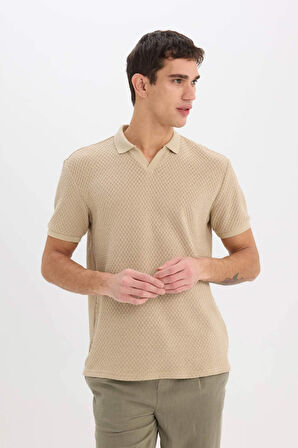 DeFacto Regular Fit Polo Yaka Kısa Kollu Tişört E1215AX25SMBG764