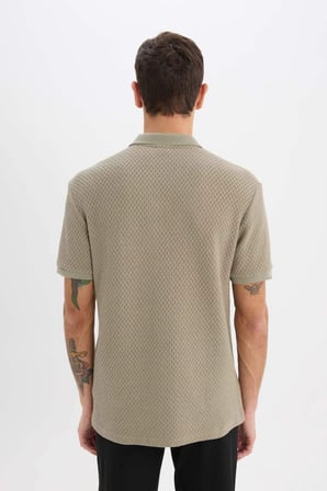 DeFacto Regular Fit Polo Yaka Kısa Kollu Tişört E1215AX25SMKH465