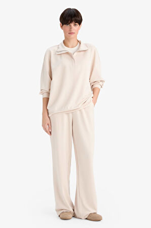 Wide Leg Cepli Modal Pantolon